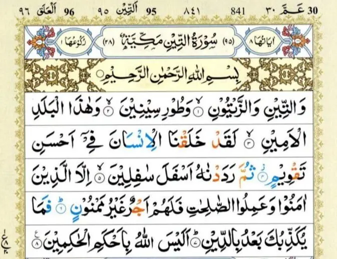 Surah At Tin