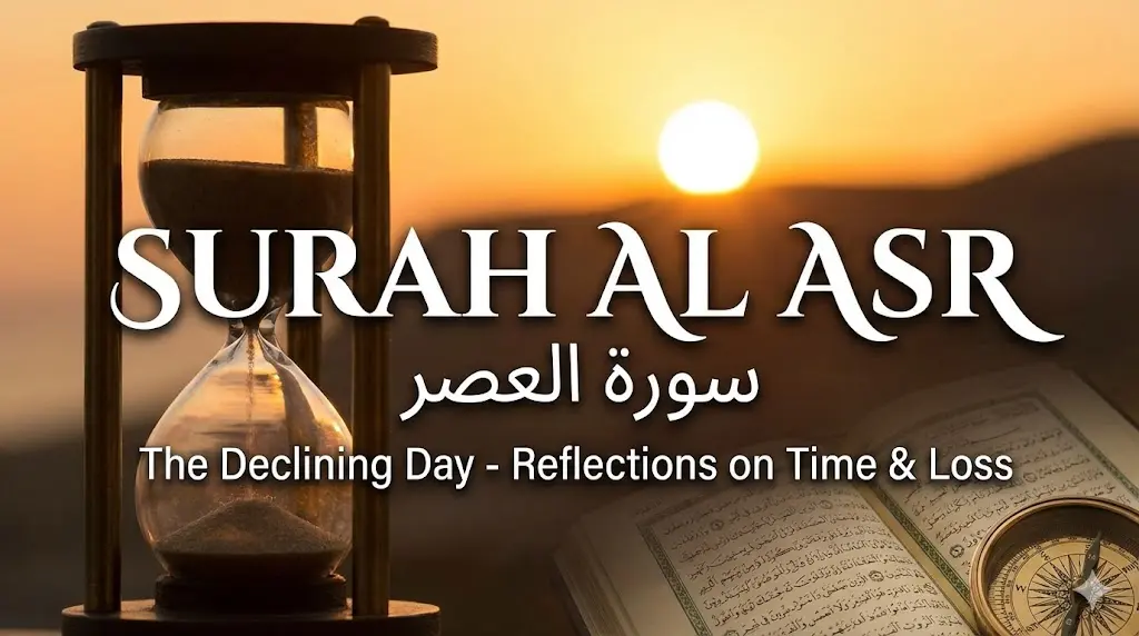 Surah Al Asr Arabic text with English translation and Transliteration.