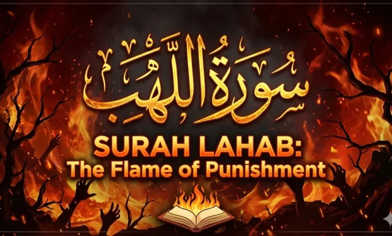Surah Al Lahab Arabic text with English translation and transliteration