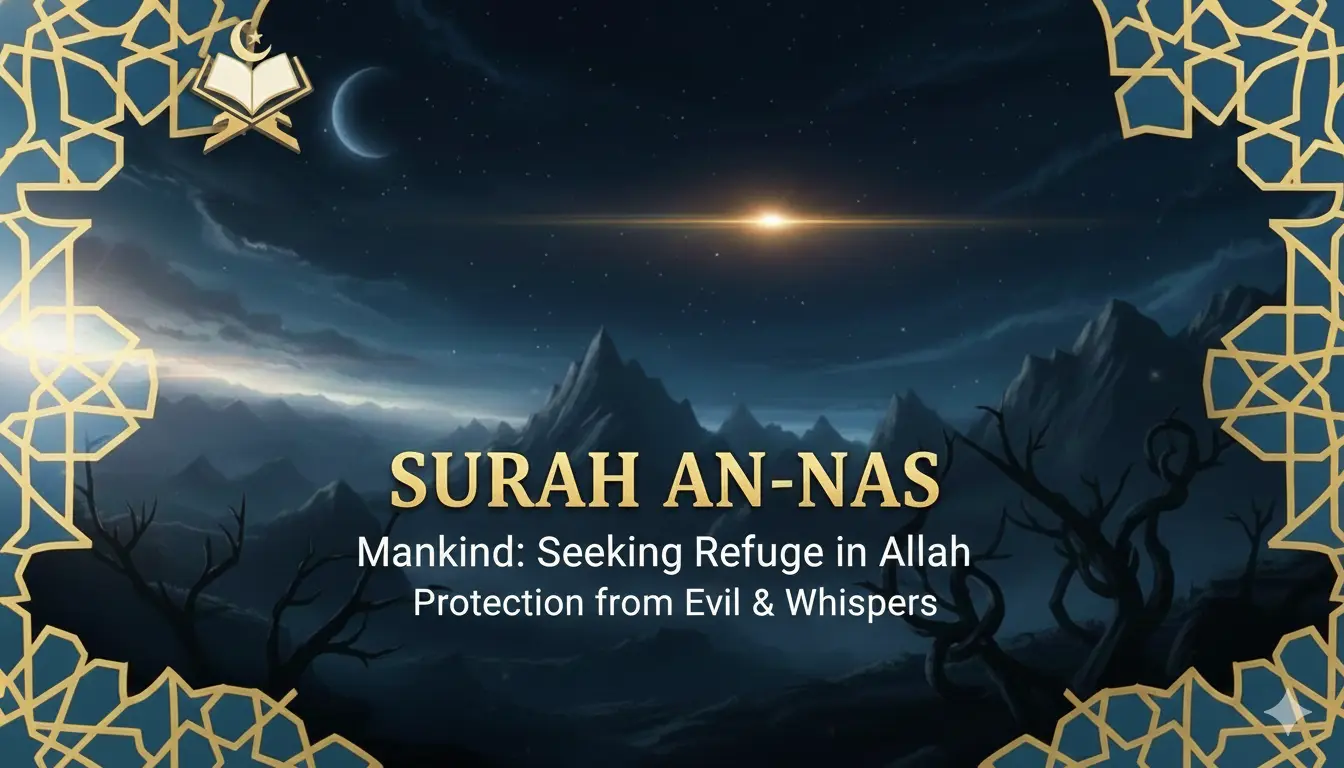Surah An-Nas Arabic text with English translation