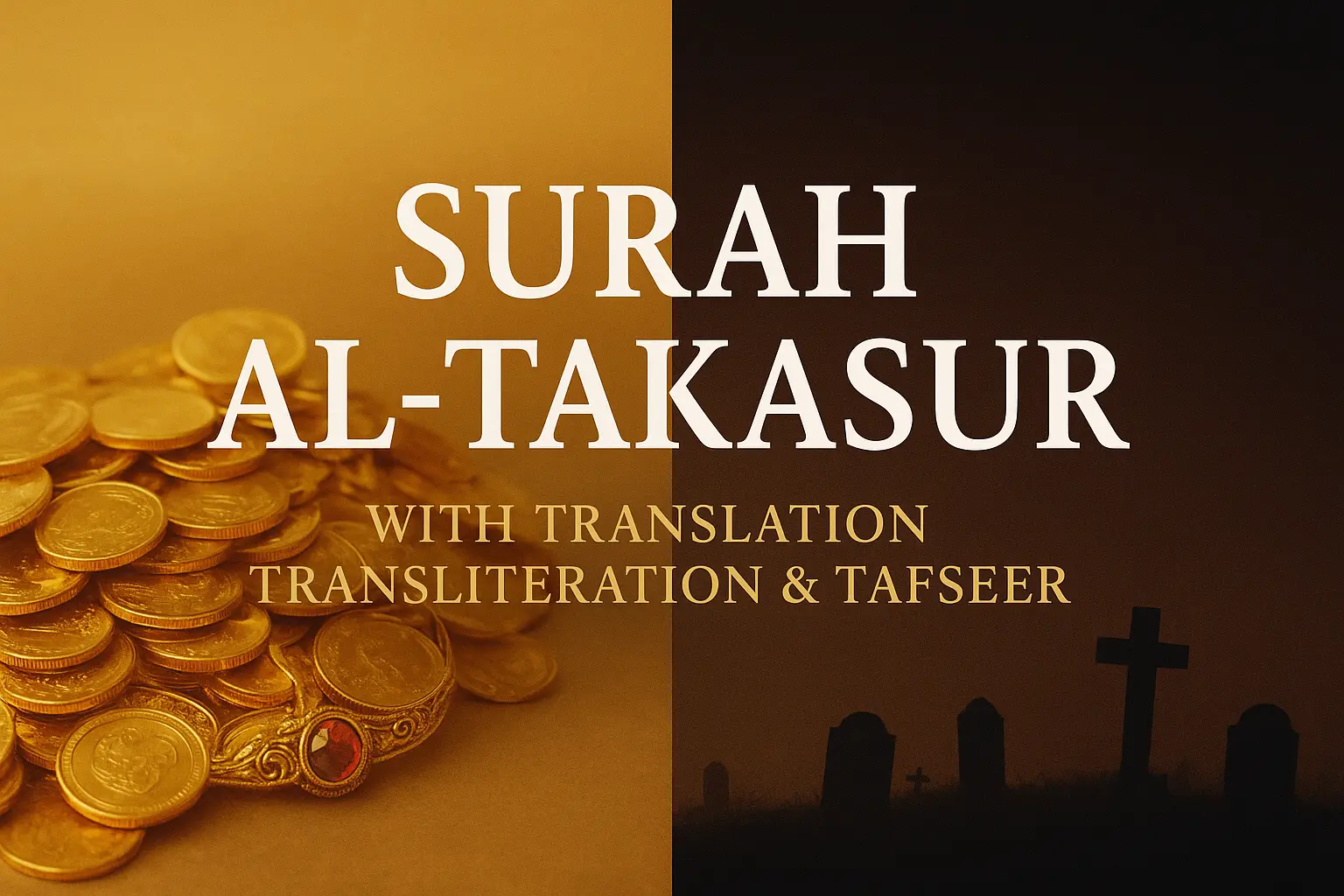 Surah At-Takathur Arabic Text, English Translation, Transliteration & Tafseer