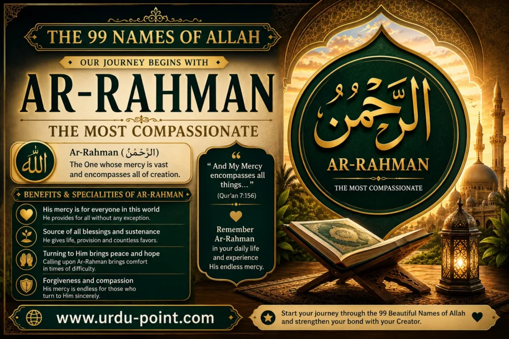 Ar Rahman (ٱلرَّحْمَٰنُ) Meaning – The Entirely Merciful | Allah's Beautiful Name Explained