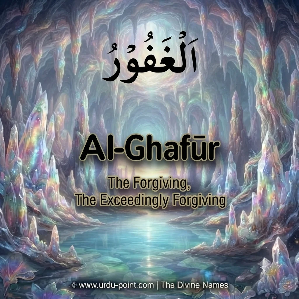 Al-Ghafoor Meaning – The Most Forgiving, one of Allah's 99 Beautiful Names with Quran, Hadith and benefits.