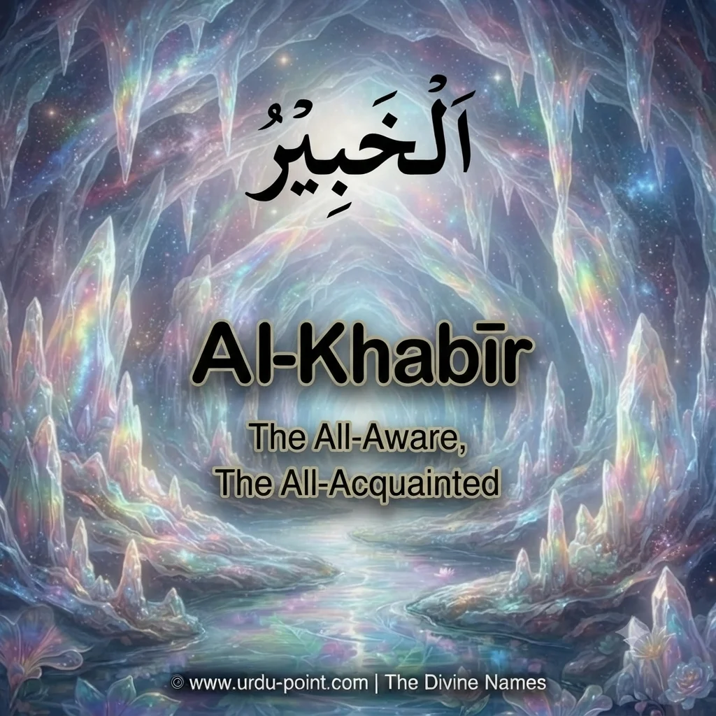 Al-Khabeer Meaning – The All-Aware, one of Allah's 99 Beautiful Names with Quran, Hadith and benefits.