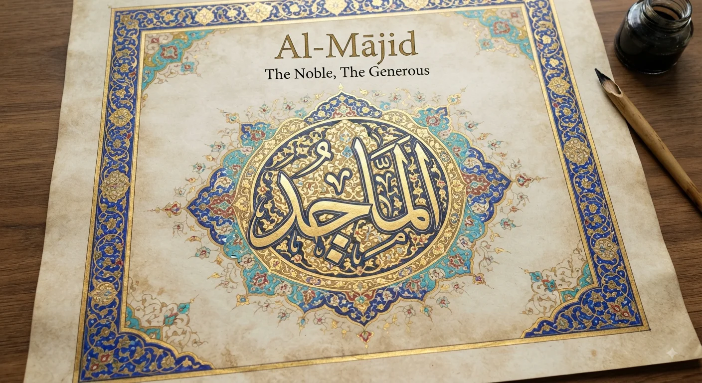 Al-Majid Meaning – The Glorious, one of Allah's Beautiful Names